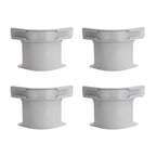 4 Heavy-Duty Bedsheet Corner Clips. High - quality, durable, and reliable. Ideal for securing bed sheets and protectors.