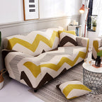 Stretch Sofa Covers Furniture Protector Polyester Loveseat Couch Cover l 1/2/3/4-seater Arm Chair Cover for Living Room