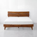 Aurora Solid Wood Bed Frame
