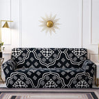 Geometric Sofa Covers Stretch Plaid Sofa Slipcovers for Living Room Elastic Sofa Cover Couch Armchair Cover Towel 1 2 3 4 Seater Slipcover For Sofas Loveseat Armchair Living Room Universal Furniture