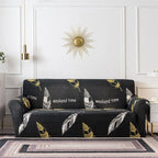 Geometric Sofa Covers Stretch Plaid Sofa Slipcovers for Living Room Elastic Sofa Cover Couch Armchair Cover Towel 1 2 3 4 Seater Slipcover For Sofas Loveseat Armchair Living Room Universal Furniture