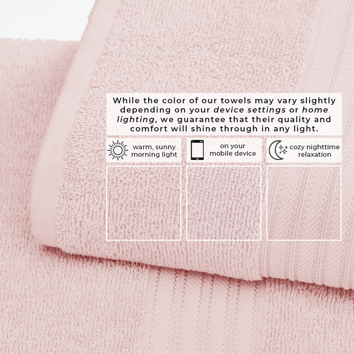 Cotton Terry Bath Towel Set - Cooper Collection